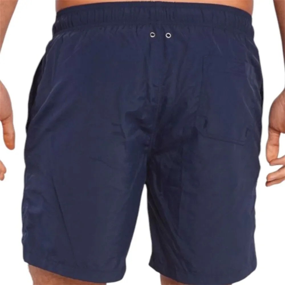 GANT Men's Swim Shorts 5XL  Mesh Insert Solid Color Marine Blue Classic Fit New